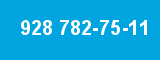 928 782-75-11